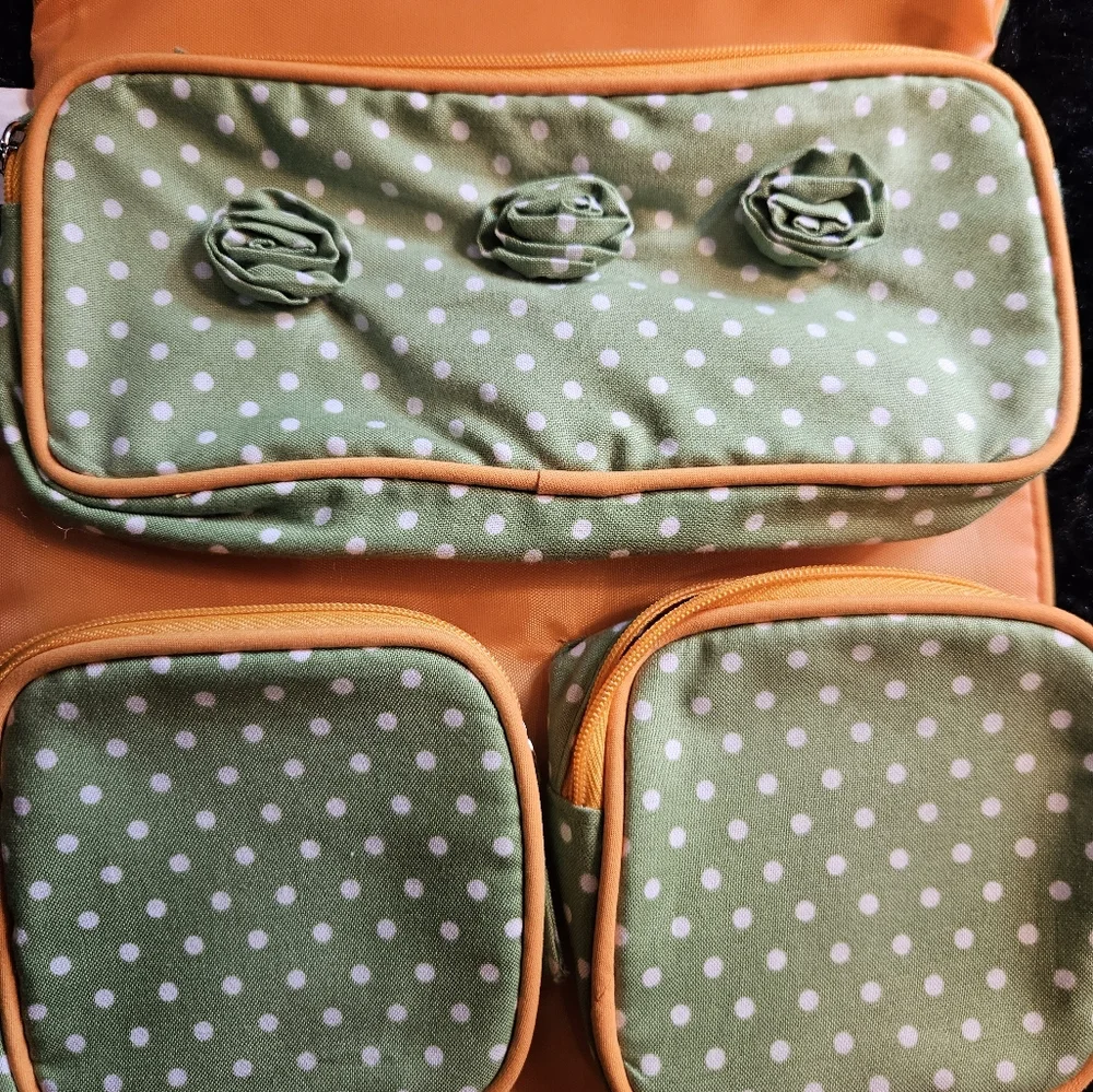 🌹 Once Upon a Rose Hanging Travel Makeup Bag